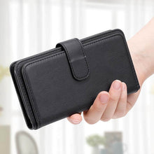 Charger l'image dans la galerie, Casekis Large Capacity Cardholder Phone Case Black