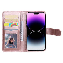 Charger l'image dans la galerie, Casekis Large Capacity Cardholder Phone Case Rose Gold