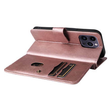 Charger l'image dans la galerie, Casekis Large Capacity Cardholder Phone Case Rose Gold