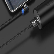 Load image into Gallery viewer, 3 in 1 360° Magnetic Charging Cable for Huawei iPhone Samsung - Casekis