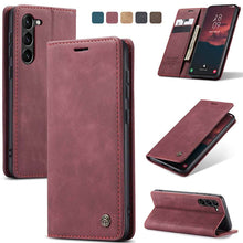 Load image into Gallery viewer, Casekis Retro Wallet Case For Galaxy S23 Plus 5G