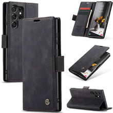 Load image into Gallery viewer, Casekis Retro Wallet Case For Galaxy S23 Ultra 5G