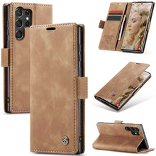 Load image into Gallery viewer, Casekis Retro Wallet Case For Galaxy S23 Ultra 5G