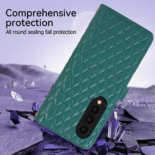Load image into Gallery viewer, Casekis Crossbody Cardholder Phone Case For Galaxy Z Fold 5 Green
