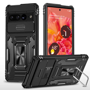 Casekis Sliding Camera Cover Anti-Fall Phone Case Black