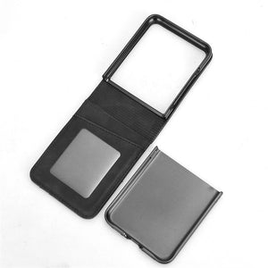 Casekis Folding Multi-card Leather Case for Moto Razr 50 Ultra