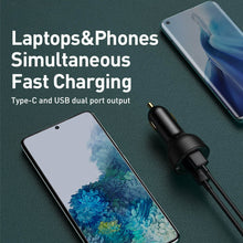 Lade das Bild in den Galerie-Viewer, Dual Fast Charger Car Charger 100W Digital Display
