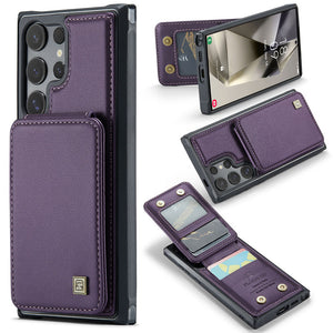 Casekis Flip Card Holder Phone Case Purple