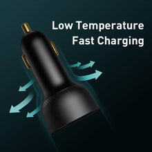 Lade das Bild in den Galerie-Viewer, Dual Fast Charger Car Charger 100W Digital Display
