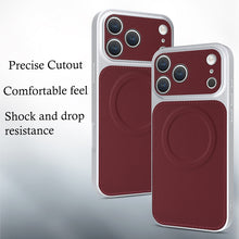 Charger l&#39;image dans la galerie, Casekis Magnetic Shockproof Leather Phone Case Claret
