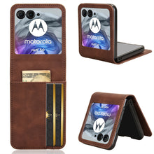 画像をギャラリービューアに読み込む, Casekis Folding Multi-card Leather Case for Moto Razr 50
