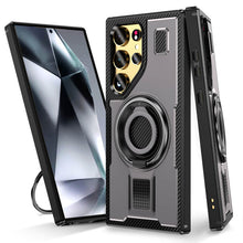 Lade das Bild in den Galerie-Viewer, Casekis Rotating Stand Shockproof Phone Case Gray
