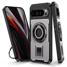 Load image into Gallery viewer, Casekis Rotating Stand Shockproof Phone Case Gray
