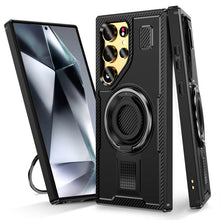 Carregar imagem no visualizador da galeria, Casekis Rotating Stand Shockproof Phone Case Black
