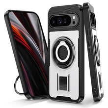 Cargar imagen en el visor de la galería, Casekis Rotating Stand Shockproof Phone Case White
