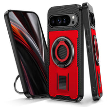 Cargar imagen en el visor de la galería, Casekis Rotating Stand Shockproof Phone Case Red
