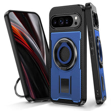 Load image into Gallery viewer, Casekis Rotating Stand Shockproof Phone Case Blue
