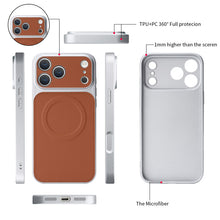 Charger l&#39;image dans la galerie, Casekis Magnetic Shockproof Leather Phone Case Brown
