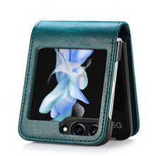 Load image into Gallery viewer, Casekis Folding Multi-card Leather Case for Galaxy Z Flip 5 5G
