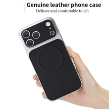 Charger l&#39;image dans la galerie, Casekis Magnetic Shockproof Leather Phone Case Black
