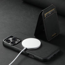 Cargar imagen en el visor de la galería, Casekis MagSafe Cardholder Detachable Phone Case Black
