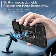Load image into Gallery viewer, Casekis Magnetic Suction Stand Shockproof Protective Case Black
