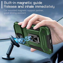 Load image into Gallery viewer, Casekis Magnetic Suction Stand Shockproof Protective Case Green
