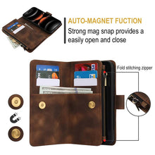 Lade das Bild in den Galerie-Viewer, Casekis Crossbody 9 Card Holder Phone Case Brown
