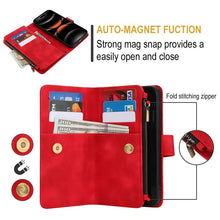 Lade das Bild in den Galerie-Viewer, Casekis Crossbody 9 Card Holder Phone Case Red
