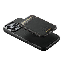 Cargar imagen en el visor de la galería, Casekis MagSafe Cardholder Detachable Phone Case Black
