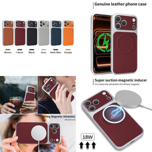 Charger l&#39;image dans la galerie, Casekis Magnetic Shockproof Leather Phone Case Claret
