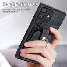 Muat gambar ke penampil Galeri, Casekis Ring Cardholder Portable Phone Case Black
