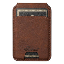 Cargar imagen en el visor de la galería, Casekis MagSafe Cardholder Detachable Phone Case Brown
