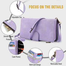 Lade das Bild in den Galerie-Viewer, Casekis Crossbody 9 Card Holder Phone Case Purple
