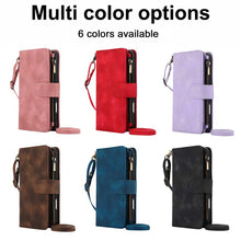 Lade das Bild in den Galerie-Viewer, Casekis Crossbody 9 Card Holder Phone Case Red
