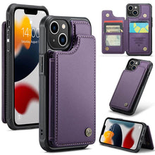 Lade das Bild in den Galerie-Viewer, Casekis RFID Cardholder Wallet Phone Case For iPhone 13
