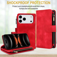 Lade das Bild in den Galerie-Viewer, Casekis Crossbody 9 Card Holder Phone Case Red
