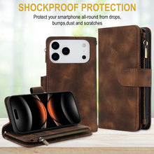 Lade das Bild in den Galerie-Viewer, Casekis Crossbody 9 Card Holder Phone Case Brown
