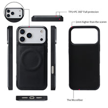 Load image into Gallery viewer, CASEKIS 2-in-1 Magnetic Detachable Wallet Case with RFID Blocking, 16 Card Slots &amp; Zipper Pocket Black
