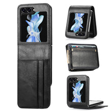 Load image into Gallery viewer, Casekis Folding Multi-card Leather Case for Galaxy Z Flip 6 5G
