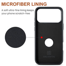 Load image into Gallery viewer, Casekis RFID Magnetic Detachable Leather Wallet Phone Case Coffee
