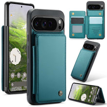Lade das Bild in den Galerie-Viewer, Casekis RFID Cardholder Wallet Phone Case Green
