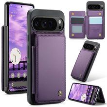 Lade das Bild in den Galerie-Viewer, Casekis RFID Cardholder Wallet Phone Case Purple
