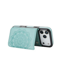 Load image into Gallery viewer, Casekis Mandala Embossed Phone Case Green
