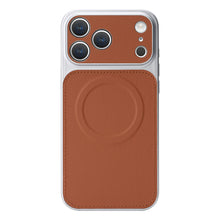 Charger l&#39;image dans la galerie, Casekis Magnetic Shockproof Leather Phone Case Brown
