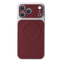 Charger l&#39;image dans la galerie, Casekis Magnetic Shockproof Leather Phone Case Claret
