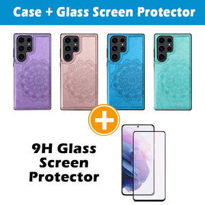 Casekis Mandala Embossed Phone Case for Galaxy S23 Ultra 5G