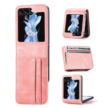 Load image into Gallery viewer, Casekis Folding Multi-card Leather Case for Galaxy Z Flip 6 5G
