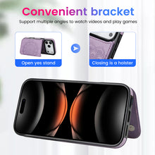 Load image into Gallery viewer, Casekis Mandala Embossed Phone Case Purple
