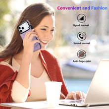 Load image into Gallery viewer, Casekis Mandala Embossed Phone Case Purple
